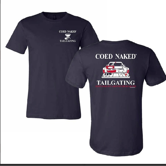 Coed Naked Tailgating Men’s T-Shirt New - Picture 1 of 1